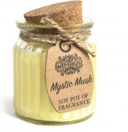 Sójová Vonná Sviečka - Mystický Musk