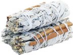 Vykurovacie Zväzky - Biela Šalvia a Škorica (10cm)