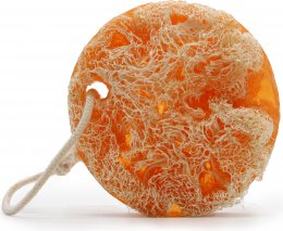 Peelingové mydlo na šnúrke "Grapefruit"