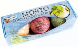 Sada 3 Šumivých Bômb do Kúpeľa – Mojito
