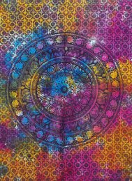 Bavlnené Nástenné Závesy "Mandala "
