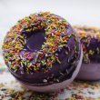 Šumivé Donuts do kúpeľa - Ostružina & mandľa